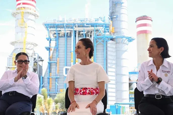 Claudia Sheinbaum inaugura Central Ciclo Combinado en San Luis Potosí