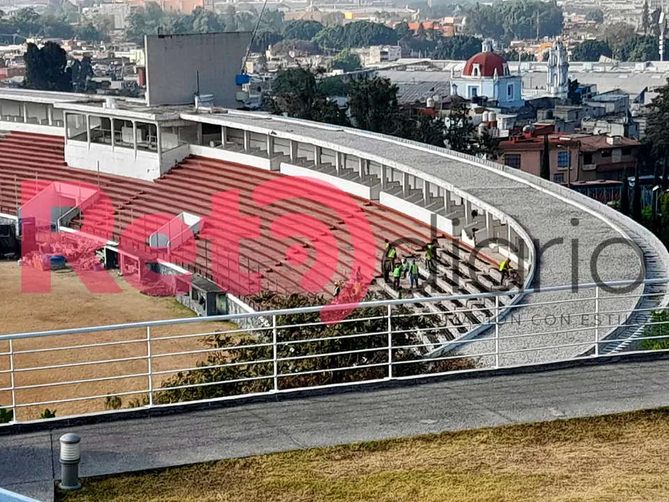 Estadio Zaragoza Destruccion Gradas