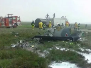 Se estrella avión del Ejército y mueren dos