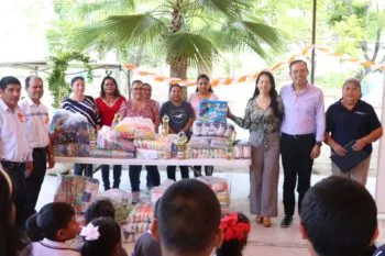 Entrega Voluntariado del Congreso de Puebla más de una tonelada de apoyo para albergues rurales de Zacapala y Epatlán