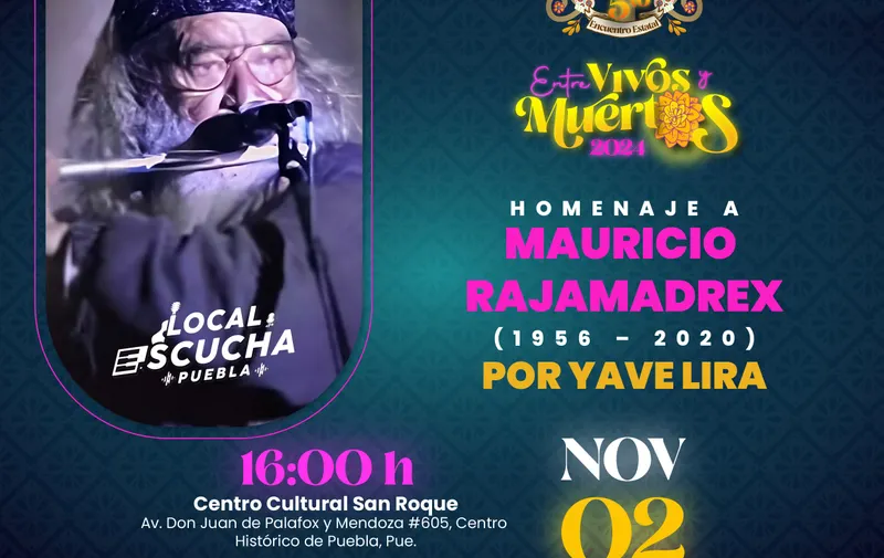 Programa Secretaría de Cultura teatro, música y danza en “Entre Vivos y Muertos”