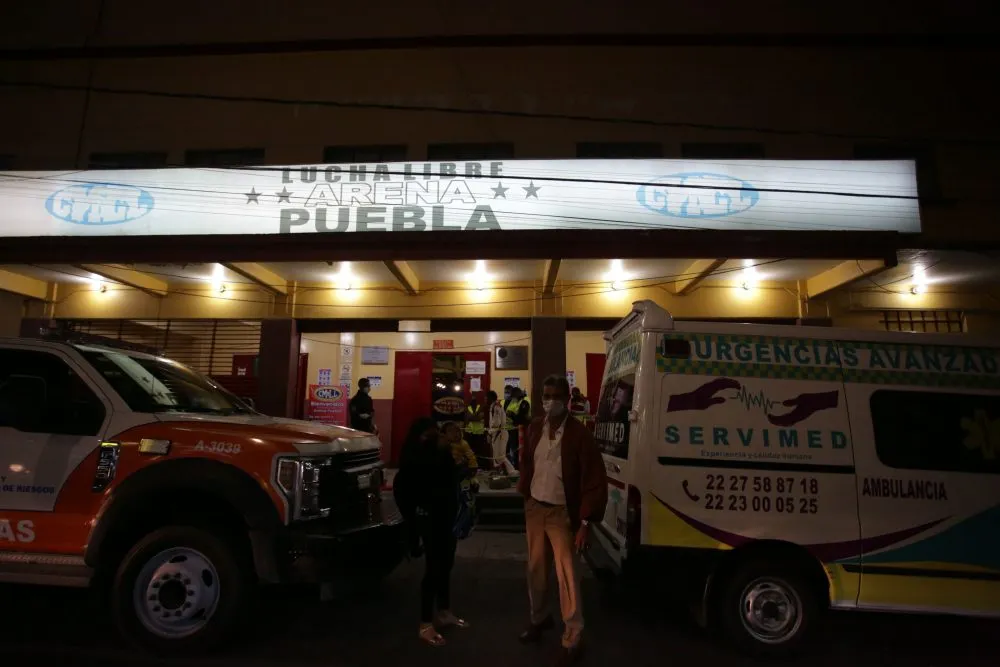 Lucha Libre en la Arena Puebla