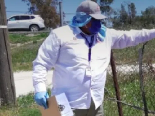 Instalan filtros sanitarios en límites entre BC y Sonora