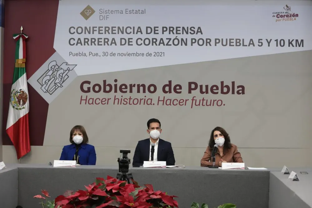 Realizará Patronato del SEDIF la carrera con causa “De Corazón por Puebla”