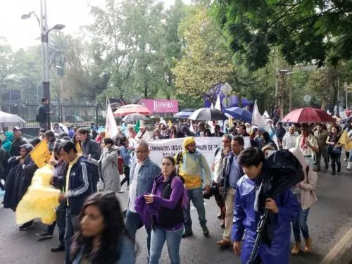 Estudiantes de CCH Azcapotzalco encabezan ‘Marcha del Silencio’