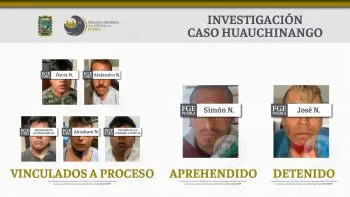 Asciende a siete sujetos los señalados por el linchamiento de Daniel Picazo en Huauchinango