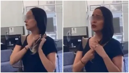 Otra mujer se niega a usar cubrebocas y la llaman #LadyÉlite