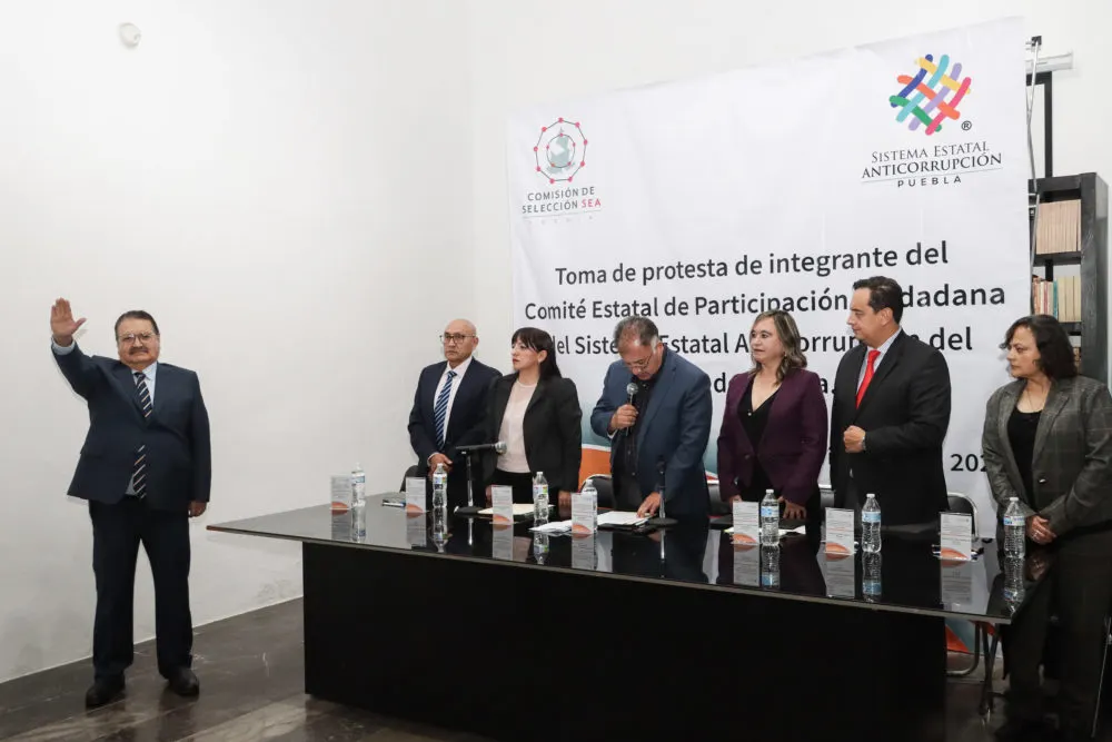 Víctor Manuel Sánchez, nuevo comisionado del Sistema Estatal Anticorrupción Puebla