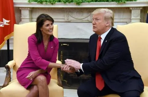 Dimite la embajadora de EEUU ante las Naciones Unidas, Nikki Haley