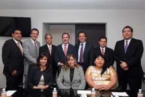 Afinan diputados priistas y Emilio Gamboa agenda legislativa para Puebla