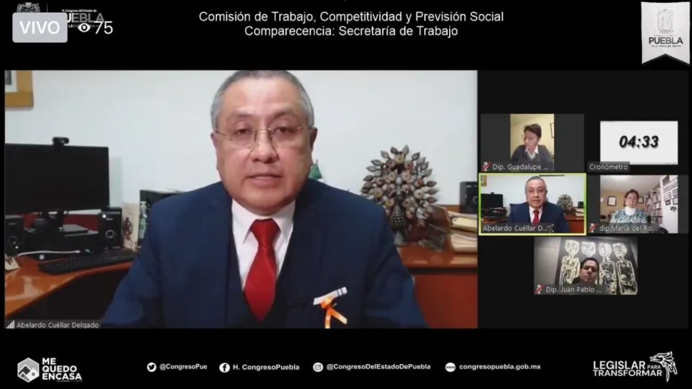En Comisión de la LX Legislatura, comparece el titular de la Secretaría del Trabajo