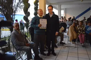 Recorre alcalde Luis Banck San Baltazar Tetela