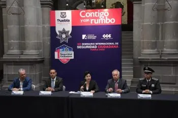 Puebla Capital será sede del primer seminario internacional de seguridad ciudadana