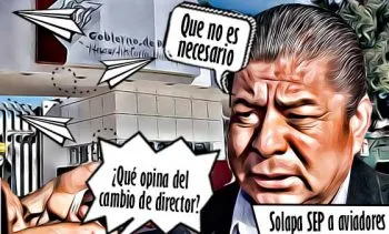 Solapa SEP a aviadores de la Sección 51 en la Normal Superior