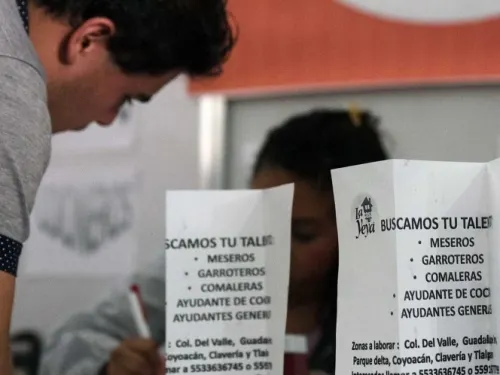 A la baja, la tasa de desocupación durante abril