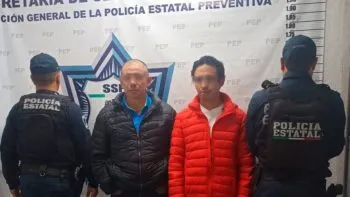 Detiene SSP de Puebla a padre e hijo por portación ilegal de arma de fuego
