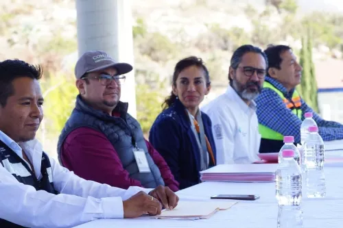 Entrega CEASPUE 62 sanitarios ecológicos en Atexcal