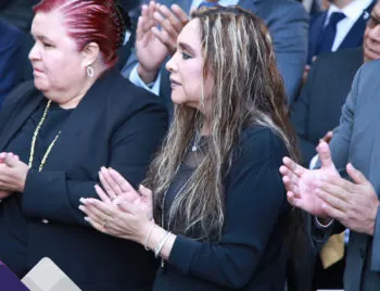 Amanda Gómez se justifica: Ley me impide hablar del desfalco financiero