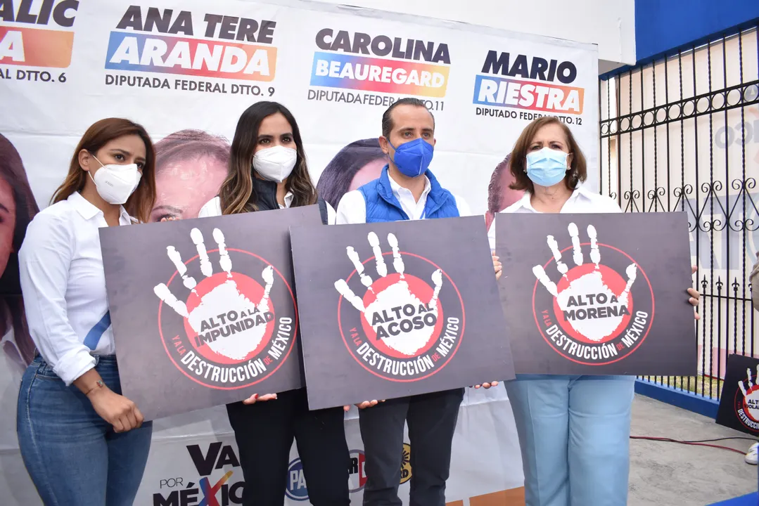 Candidatos de “Va por México” exigen que le sea retirada la candidatura a Saúl Huerta