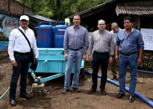 Destinarán 100 mdp para restablecer servicios de agua en Tlaola