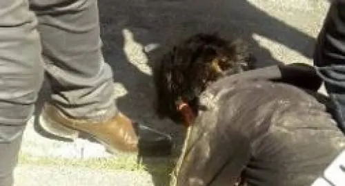 Detienen y golpean a presunto asaltante en la colonia Santa María