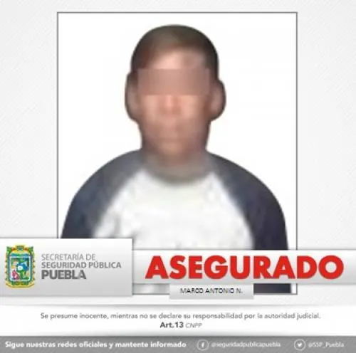 La SSP del Estado de Puebla frustró un robo a transeúnte
