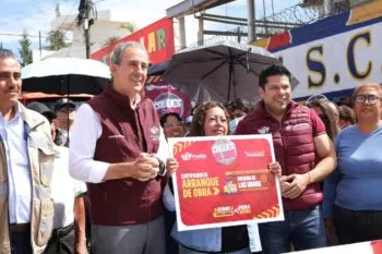 Rehabilita Ayuntamiento de Puebla avenida de Las Haras en beneficio de más de 17 mil habitantes
