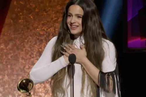 Rosalía y Alejandro Sanz ganan Grammy de la música latina