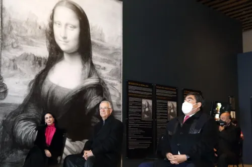 Preside MBH inauguración de la exposición “Leonardo Da Vinci 500 años de Genialidad”