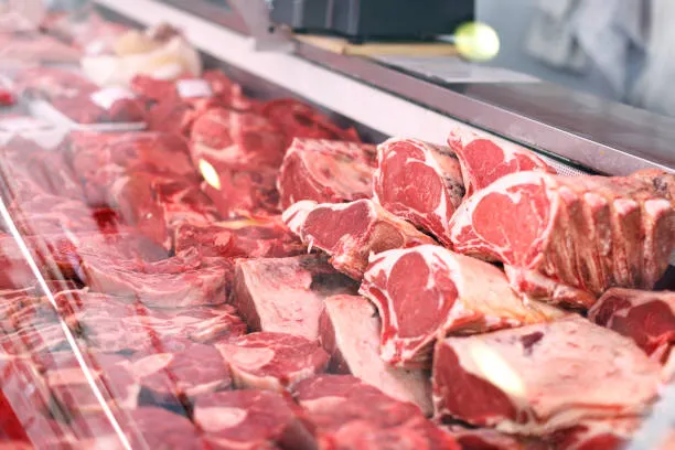 Carne en supermercado