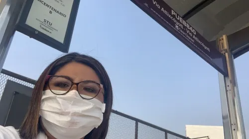 Genoveva cae en operativo Hoy no Circula