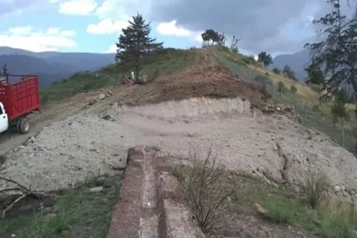 Destruyen parte de los Baños de Nezahualcóyotl, patrimonio de la humanidad
