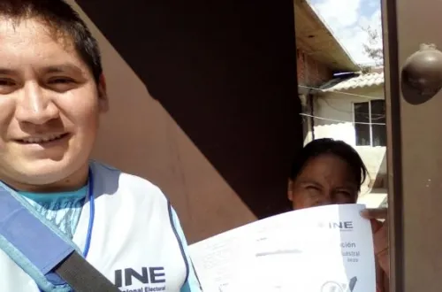 Inicia INE etapa de cobertura de la Verificación Nacional Muestral 2020