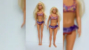 Artista crea Barbie con medidas reales de una mujer