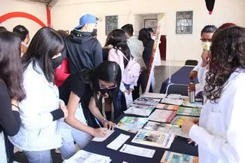 Impulsa IJMP feria contra las adicciones en juntas auxiliares de Puebla Capital