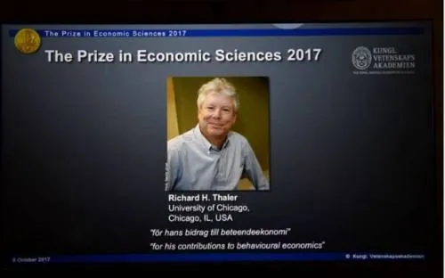 Richard H. Thaler, Premio Nobel de Economía
