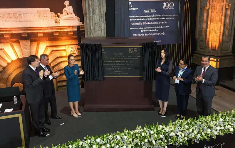 Celebra Claudia Sheinbaum el 100 Aniversario de la Fundación del Banco de México