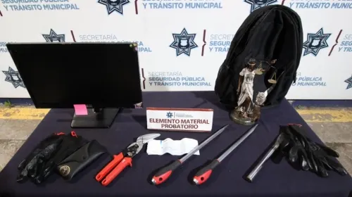 Detuvo SSPTM de Puebla a cinco probables asaltantes