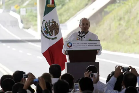 Entrega FCH tramo carretero de la México-Tuxpan
