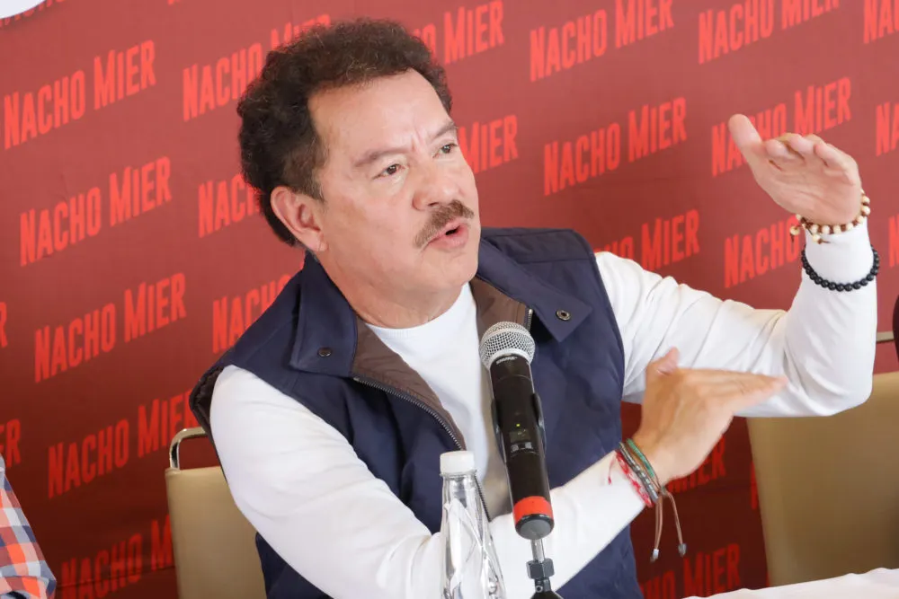 Es normal que se caliente la elección en Puebla, dice Ignacio Mier