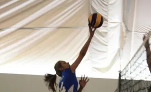 Borreguitas disputa un emocionante juego con Athletes in Action