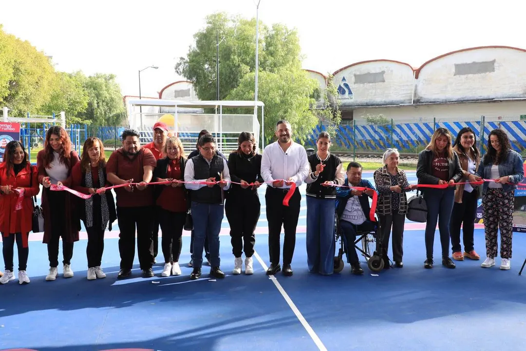 Ayuntamiento de Puebla entrega parque rehabilitado