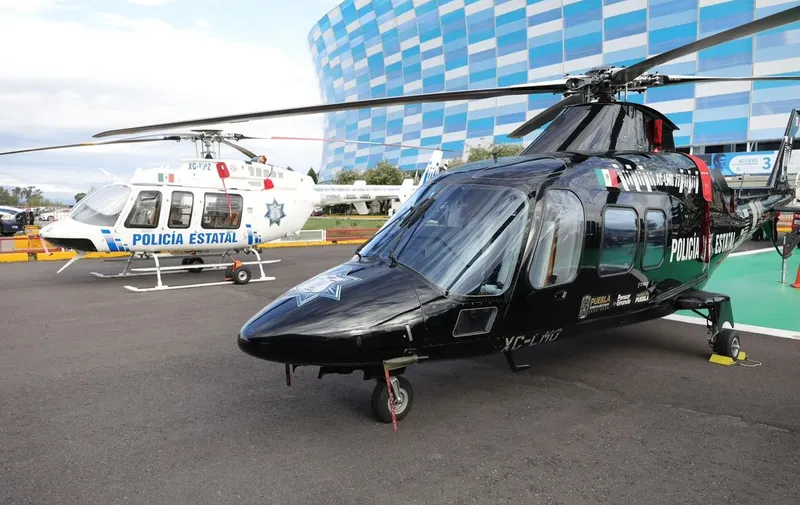 Incorpora Gobierno de Puebla cuatro helicópteros, vehículos blindados y drones para reforzar la seguridad