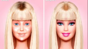 Barbie sin maquillaje revela rostro demacrado