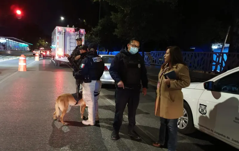 Contralora Municipal supervisa operativo alcoholímetro para garantizar cumplimiento de la ley