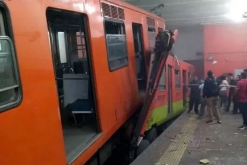 Peritajes del choque de trenes en Metro Tacubaya estarán listos el lunes