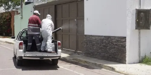 REALIZA AYUNTAMIENTO JORNADA DE SANITIZACIÃ“N EN SAN RAFAEL COMAC