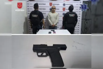 SSC de Huejotzingo detiene a dos hombres y recupera motocicletas robadas en operativos de vigilancia