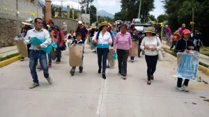 Nueva Alianza presenta propuestas en Canoa