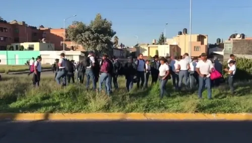 Ayuntamiento de Puebla incumple con pago a cadetes de la academia de SSPTM